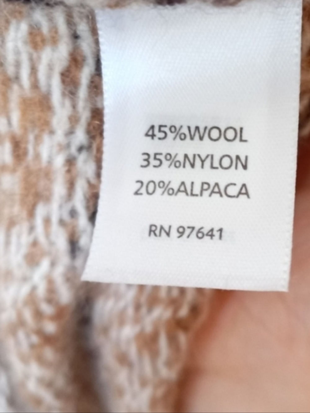 J. Jill wool and alpaca blend open front waterfall cardigan sweater - Picture 9 of 9